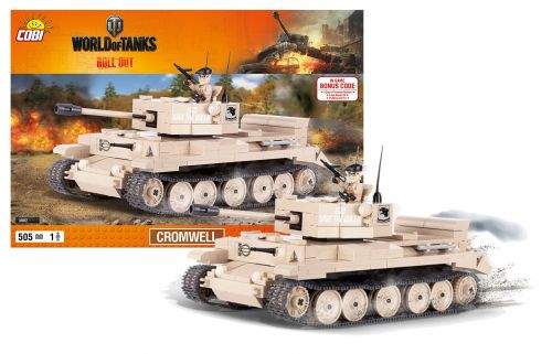 COBI stavebnice World of Tanks Cromwell 505 k