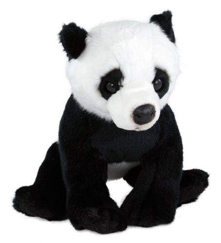 RAPPA plyšová panda sedící 20 cm