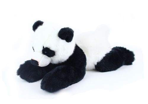 RAPPA plyšová panda ležící 43 cm