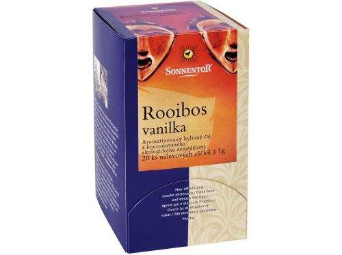 SONNENTOR Rooibos vanilka bio porcovaný 20 g