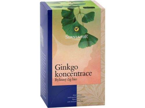 SONNENTOR Ginkgo koncentrace bio porcovaný 20 g