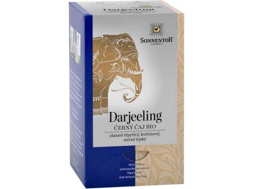 SONNENTOR Darjeeling černý čaj Bio porcovaný 27 g