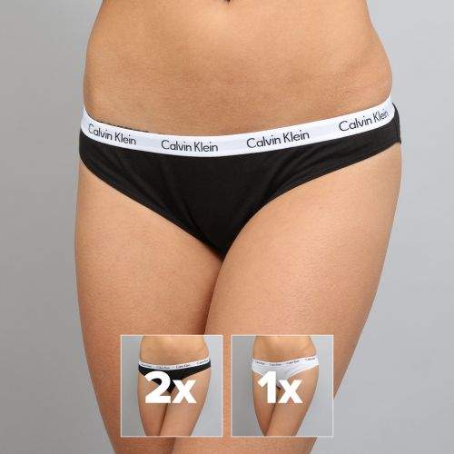 Calvin Klein 3 Pack Bikinis kalhotky