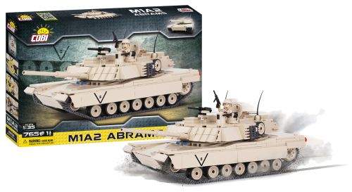 COBI Small Army M1A2 Abrams 765 k, 1 f