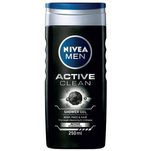 Nivea Sprchový gel pro muže Active Clean 250 ml