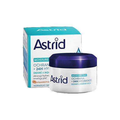 Astrid Ochranný hydratační denní a noční krém pro normální a smíšenou pleť Moisture Time 50 ml