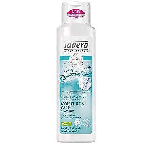 Lavera Hydratační šampon s BIO mandlovým mlékem a aloe vera Basis Sensitiv (Moisture & Care Shampoo) 250 ml