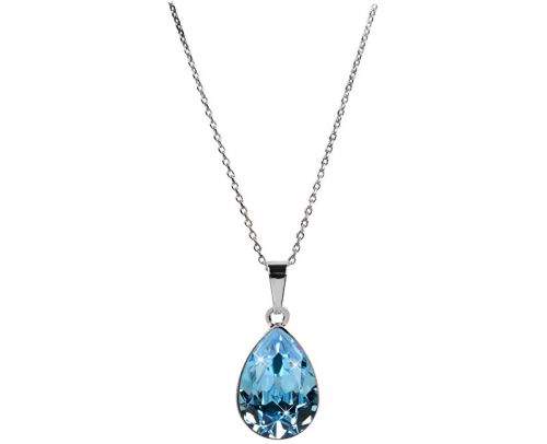 Troli Pear Aqua náhrdelník