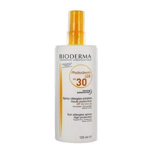Bioderma Sprej pro pokožku alergickou na slunce SPF 30 Photoderm LEB ( Spray Very Hight Protection) 125 ml