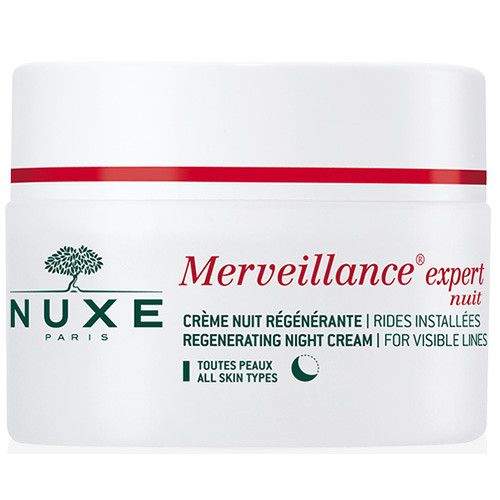 Nuxe Noční pleťový krém Merveillance Expert Nuit (Regenerating Night Cream Visible Lines) 50 ml