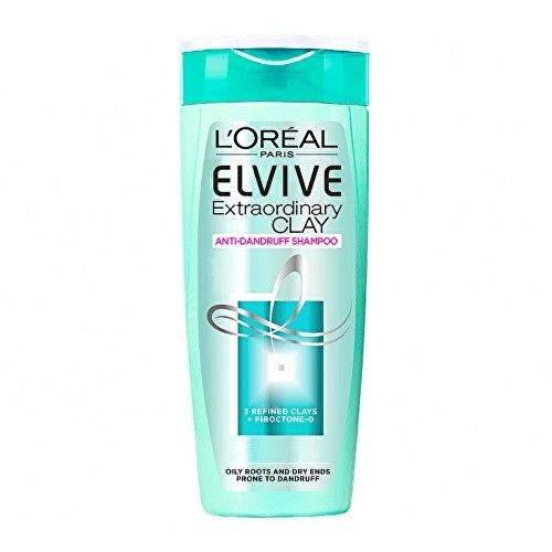 Loreal Paris Čistící šampon pro mastné vlasy Elvive Extraordinary Clay 250 ml