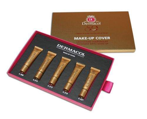 Dermacol Paletka Mini Coverů (Make-up) 5 x 5 g