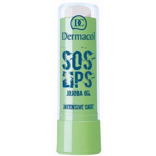 Dermacol Zvláčňující balzám na rty s extra ochranou SOS Lips SPF 15 3,5 ml Extra protection, vůně Mandle