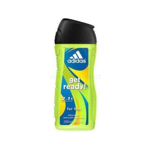 Adidas Sprchový gel pro muže na tělo i vlasy Get Ready! 400 ml