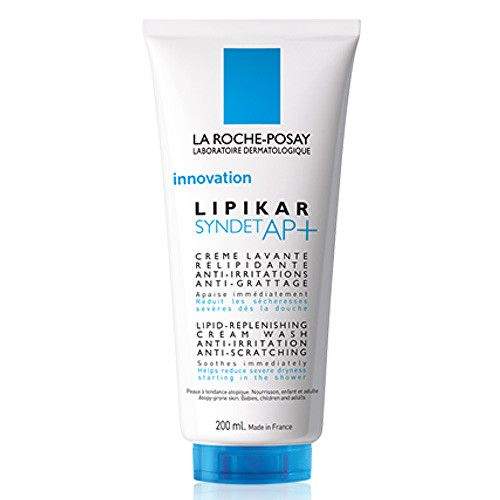 La Roche Posay Ultra jemný čisticí krémový gel proti podráždění a svědění suché pokožky Lipikar Syndet AP+ (Lipid replenishing Cream Wash) 400 ml