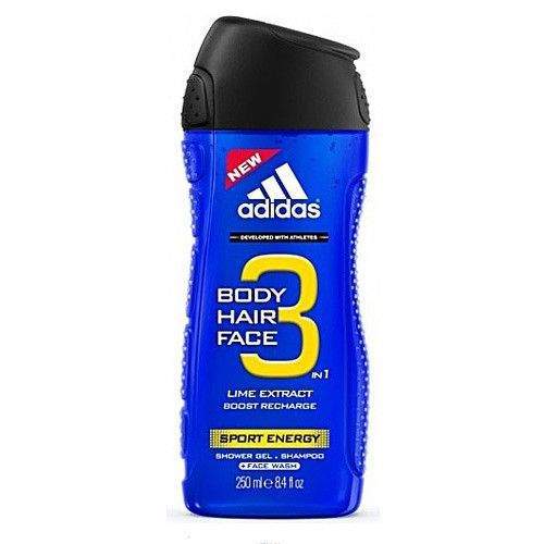 Adidas Sprchový gel pro muže 3 v 1 Sport Energy Shower Gel 400 ml