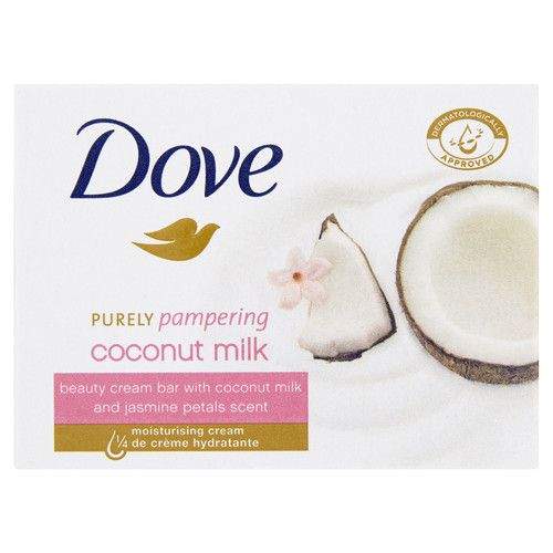 Dove Krémová tableta Purely Pampering s vůní kokosového mléka a jasmínu 100 g