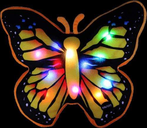 EPLINE Svítící polštář motýl