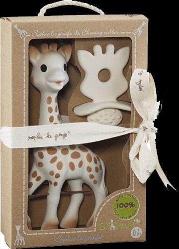 VULLI žirafa Sophie + kousátko z kolekce So'Pure Sophie set
