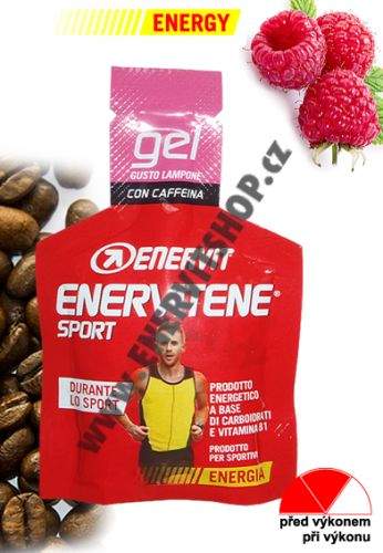 Enervit Enervitene Sport gel s kofeinem malina 25 ml