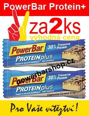 PowerBar Protein plus tyčinka Cappucino karamel 55 g