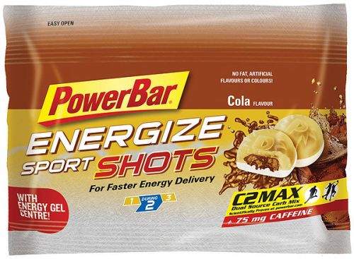 PowerBar Energize SportShots cola+kofein 60 g
