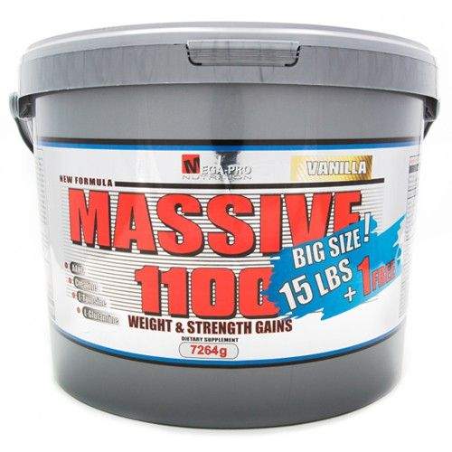 Mega Pro Nutrition Massive 1100 Weight Strength Gains 7264 g 
