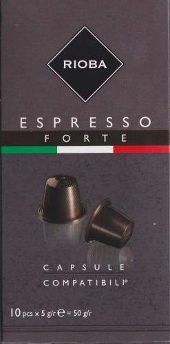 Rioba Espresso forte 10 kapslí