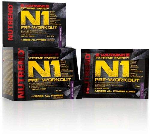 Nutrend N1 Pre-workout černý rybíz 17 g
