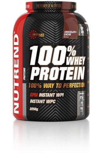 Nutrend 100% Whey Protein banán 2250 g