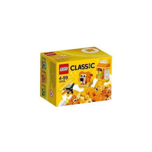 LEGO CLASSIC Oranžový kreativní box 10709 