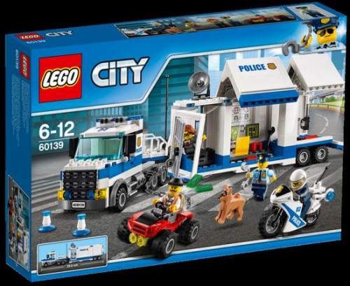 LEGO CITY POLICE Mobilní velitelské centrum 60139