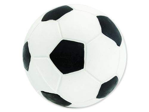 DOG FANTASY Latex fotbalový míč se zvukem 10 cm