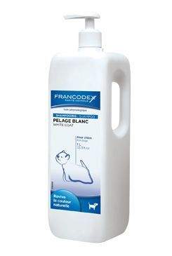 Francodex Šampon bílá srst 1 L