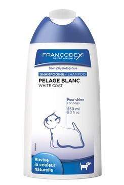 Francodex Šampon bílá srst 250 ml