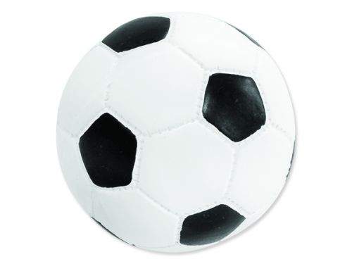 DOG FANTASY Latex fotbalový míč se zvukem 7,5 cm