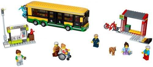 LEGO City Zastávka autobusu 60154