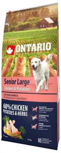 Ontario Senior Large Chicken & Potatoes 12 kg