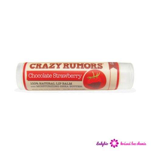 Crazy Rumors Balzám na rty Chocolate Strawberry 4,3 g