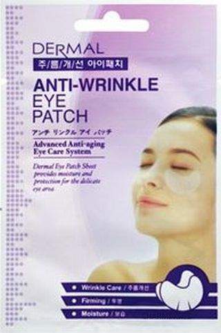 DERMAL Anti Wrinkle oční maska proti vráskám 10 párů plátků po 6 g