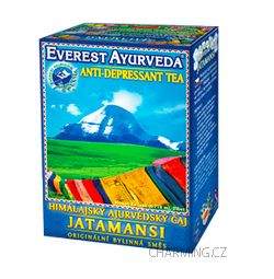 Everest Ayurveda JATAMANSI himalájský bylinný čaj při výskytu psychických a nervových poruch 100 g