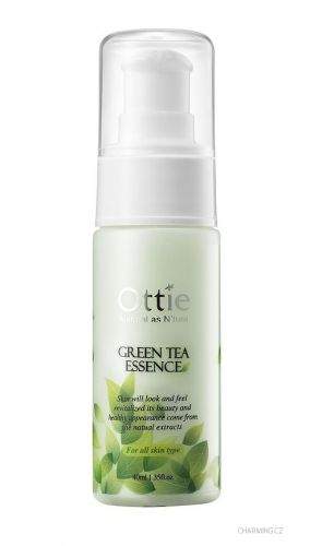 OTTIE Green Tea výživná a hydratační pleťová esence se zeleným čajem 30 ml