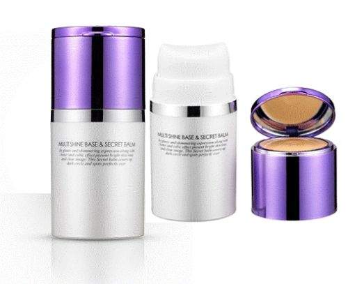 OTTIE Purple Dew Multi Shine Base Secret Balm luxusní zjasňující báze 30g s korektorem 3,5 g 2v1