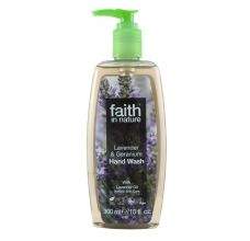 Faith in Nature přírodní tekuté mýdlo Levandule&Pelargonie 300 ml