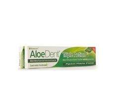 Aloe Dent přírodní rodinná zubní pasta Triple Action bez fluoru 100 ml
