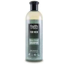 Faith in Nature For Men přírodní šampon Modrý cedr 250 ml