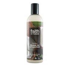 Faith in Nature přírodní sprchový gel/pěna BIO Kokos 250 ml