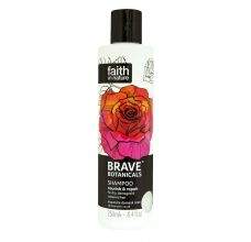 Faith in Nature BRAVE revitalizační přírodní šampon Růže & Neroli & Argánie 250 ml