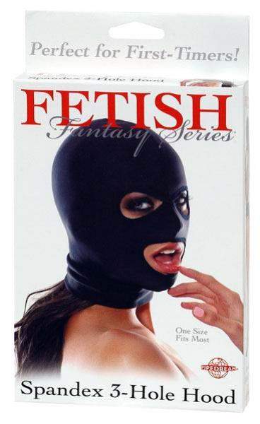 Fetish Fantasy Spandex 3-Hole Hood maska na obličej