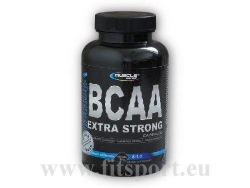 Musclesport BCAA extra strong 6:1:1 100 kapslí 